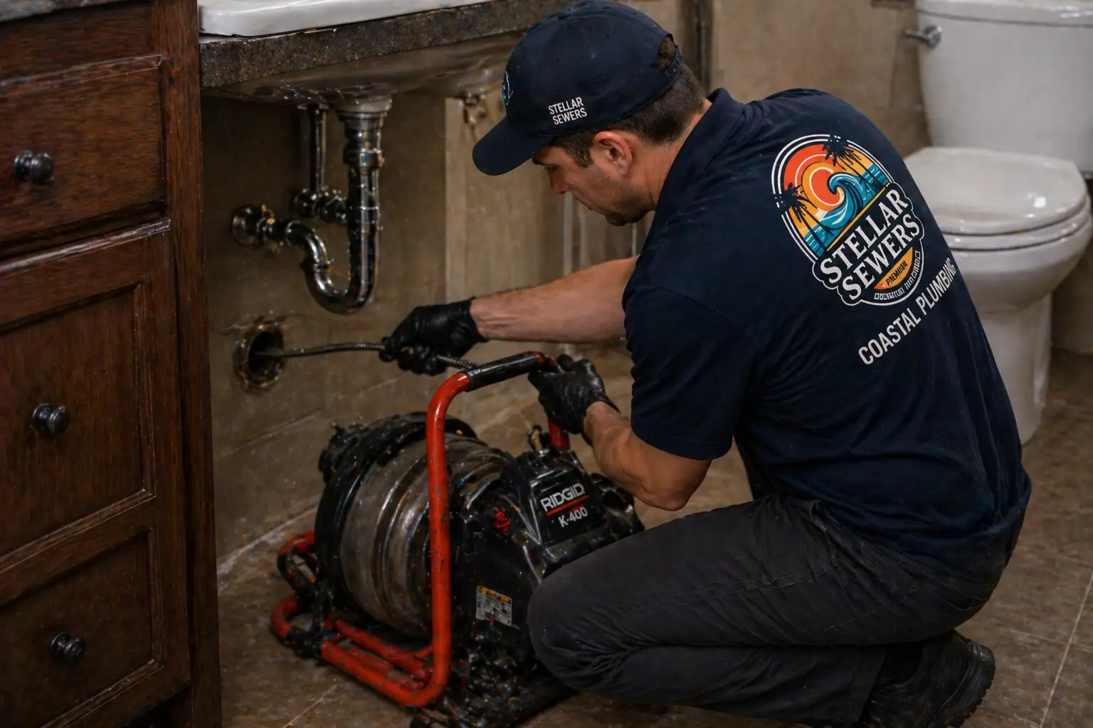 Emergency Plumbing service by Stellar Sewers