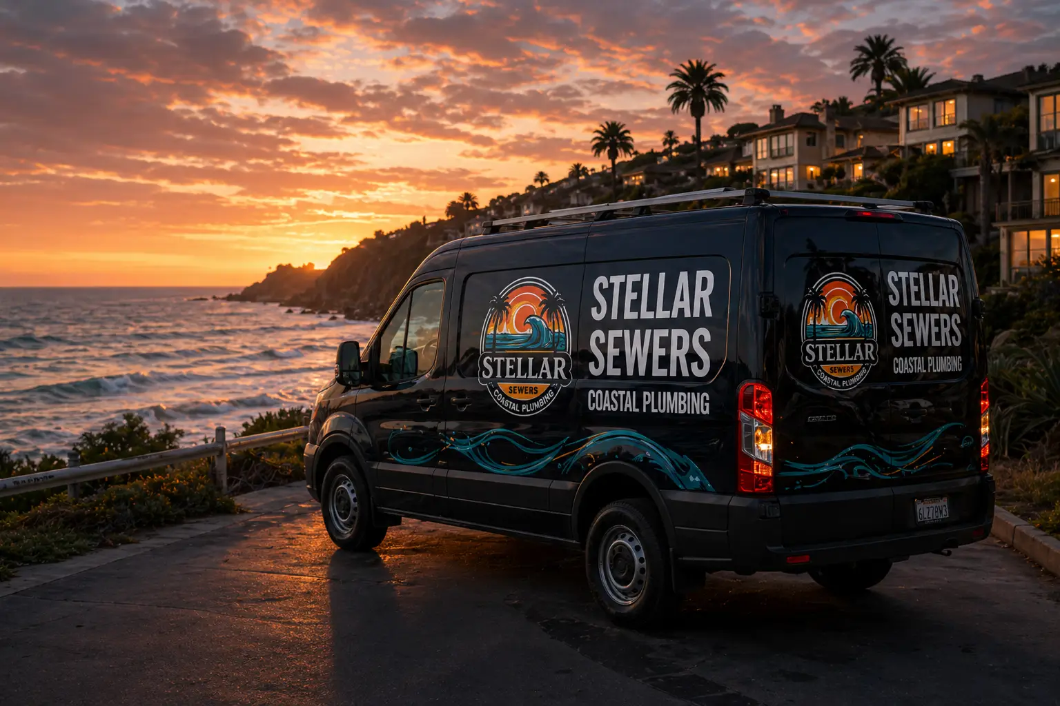 Stellar Sewers service van