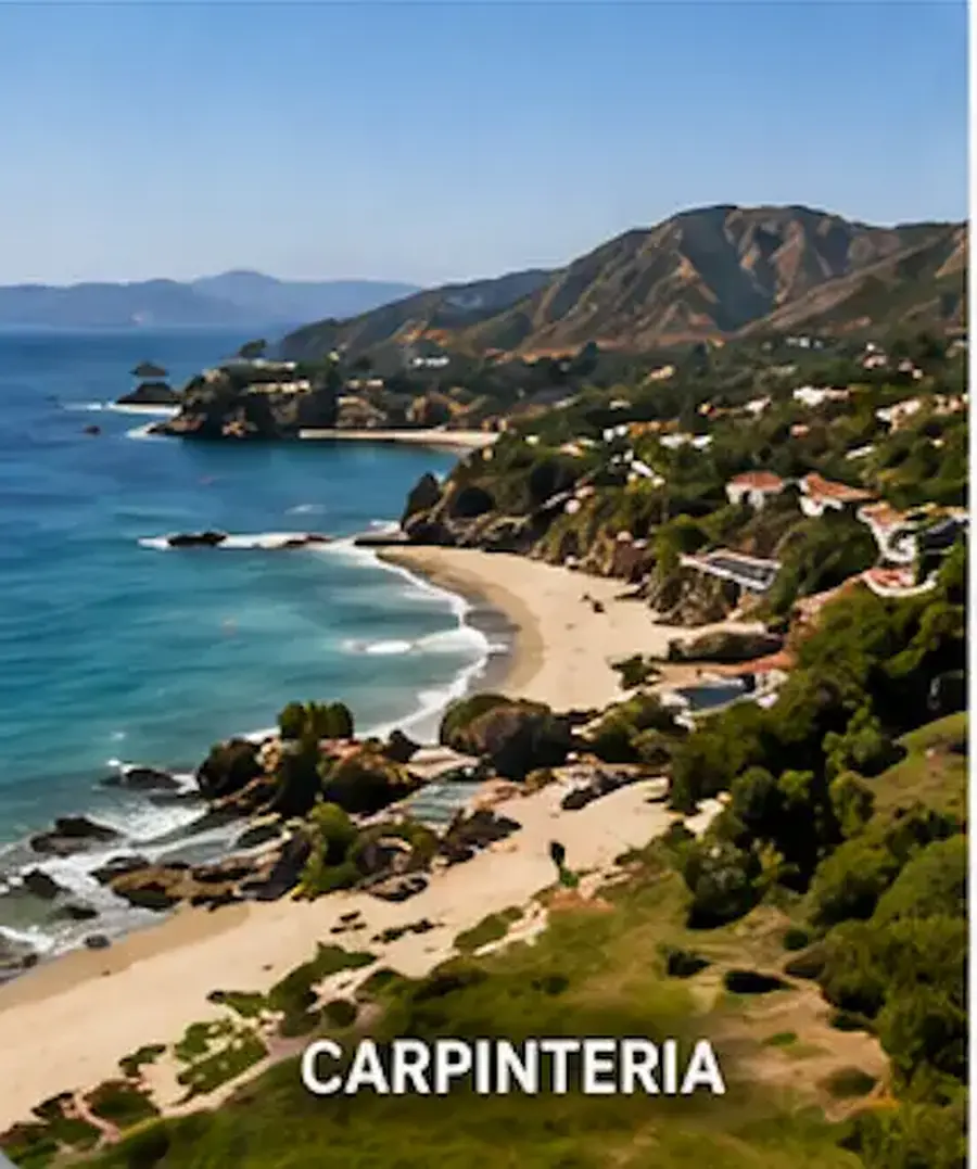 Carpinteria drain and sewer service area