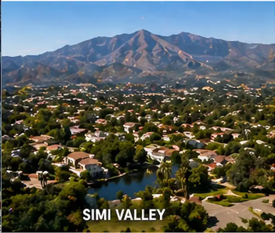 Simi Valley drain and sewer service area