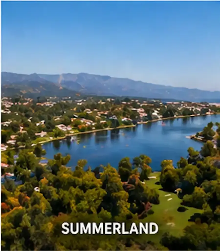 Summerland drain and sewer service area