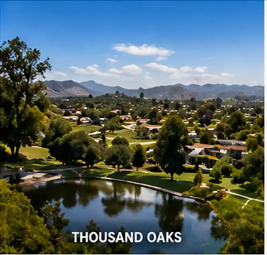 Thousand Oaks drain and sewer service area