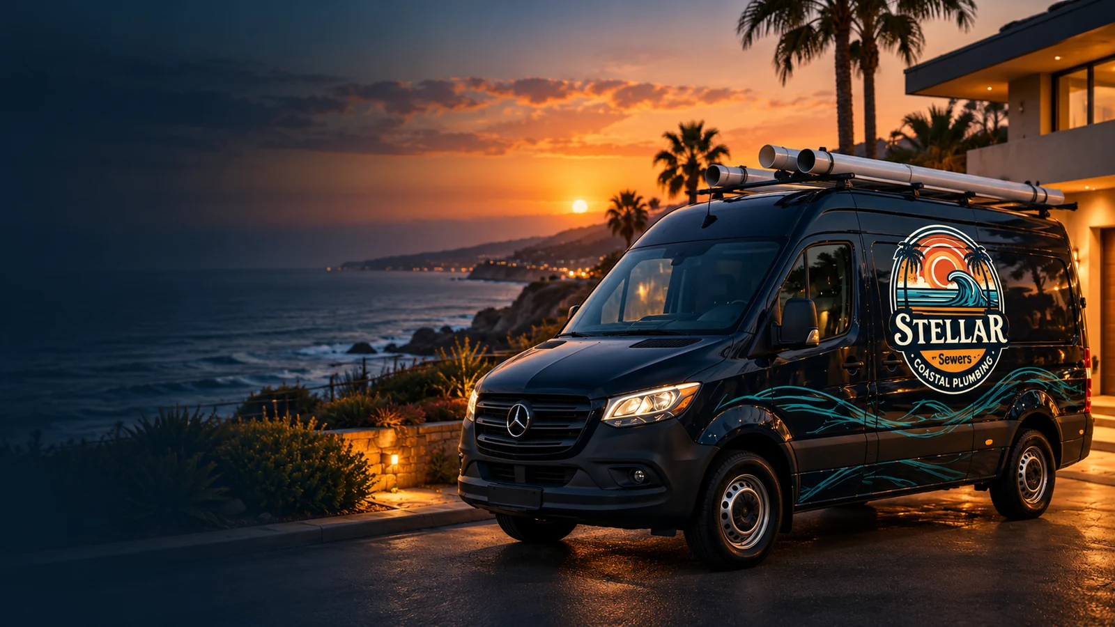 Stellar Sewers service van